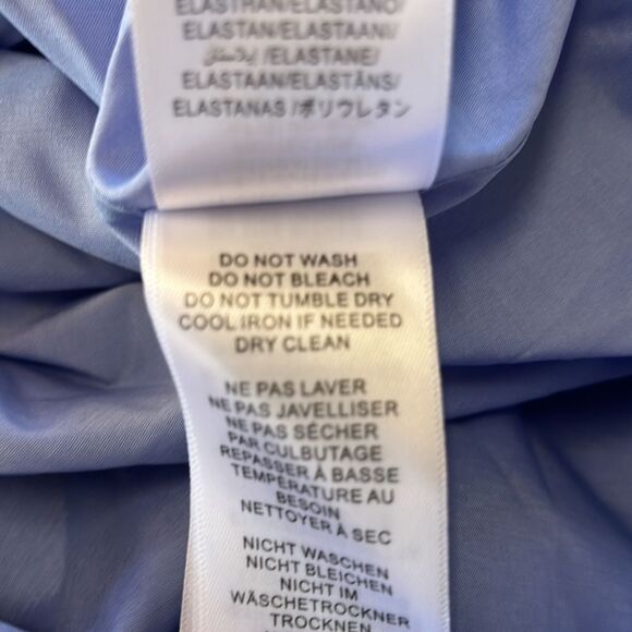 NWOT AIDAN BY AIDAN MATTOX | Periwinkle Tie-Front Cutout Maxi Dress 6 - Picture 7 of 7